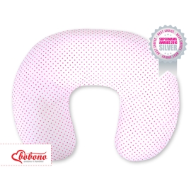 Feeding pillow for Baby- Pink dots
