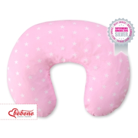 Feeding pillow for Baby- Pink Stars