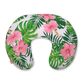 Feeding pillow -tropical flowers