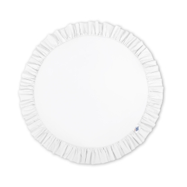 Floor play mat - white