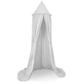 Hanging dome canopy gray for baby room