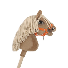 Hobby Horse halter A4 small - orange