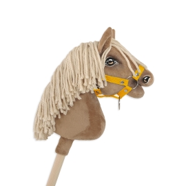 Hobby Horse halter A4 small - yellow