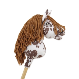 Hobby Horse - brown leopard with a brown mane A4