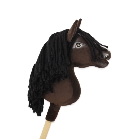 Hobby Horse - dark bay horse A4