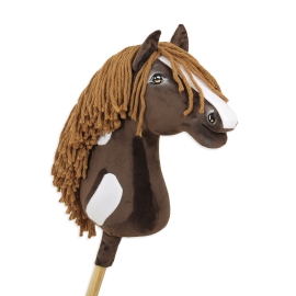 Hobby Horse - western dark bay horse A3