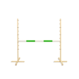 Jumping obstacle for Hobby Horse 120cm, beam green