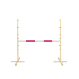Jumping obstacle for Hobby Horse 120cm, beam pink