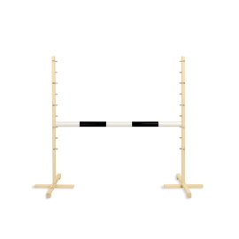 Jumping obstacle for Hobby Horse 120cm beam black