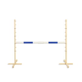 Jumping obstacle for Hobby Horse 160 cm, h-120cm, beam blue