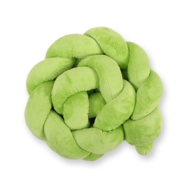 Knot bumper minky 180cm- green