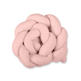 Knot bumper- pastel pink