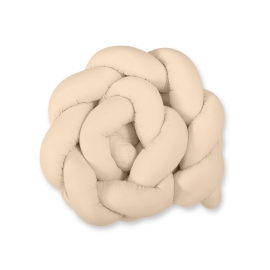 Knotted Cushion Braided 2m bumper- beige