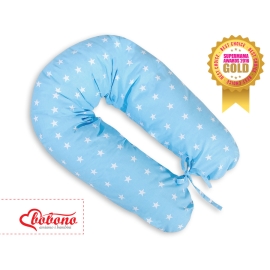 Maternity Pregnancy pillow- Blue stars