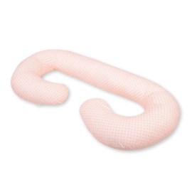 Maternity Support Pillow C - Flower pattern peach