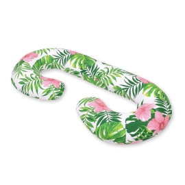 Maternity Support Pillow C - tropical flowers