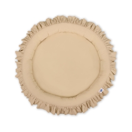 Nest with flounce - beige