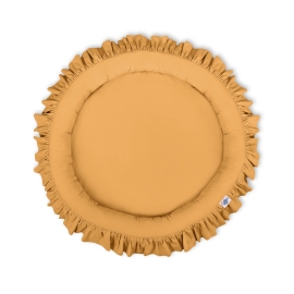 Nest with flounce - honey yellow
