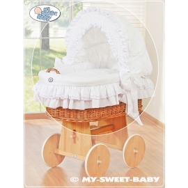 New Replacement Bedding Set Cover for Wicker Crib no. 58962-102 or 78962-102