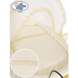 New Replacement Bedding Set Covers for Wicker Crib Elisa no. 2100-171 or 72100-171