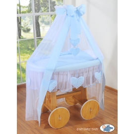 New Replacement Bedding Set Covers for Wicker Crib no. 2107-134/72107-134