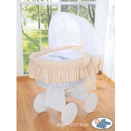 New Replacement Bedding Set Covers for Wicker Crib no. 58962-427 or 78962-427