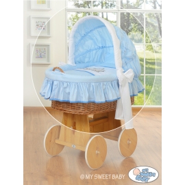 New Replacement Bedding Set Covers for Wicker Crib no. 58962-803 or 78962-803