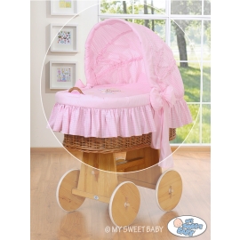 New Replacement Bedding Set Covers for Wicker Crib no. 58962-806 or 78962-806