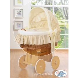 New Replacement Bedding Set Covers for Wicker Crib no. 58962-810 or 78962-810