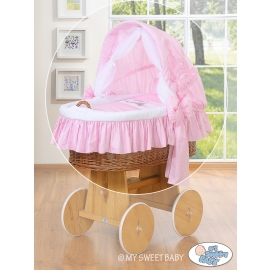 New Replacement Bedding Set Covers for Wicker Crib no. 58962-814 or 78962-814