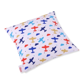 Pillow case - planes navy blue