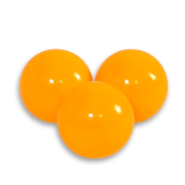 Plastic balls for the dry pool 50 pcs - orange