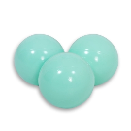 Plastic balls for the dry pool 50pcs - aqua