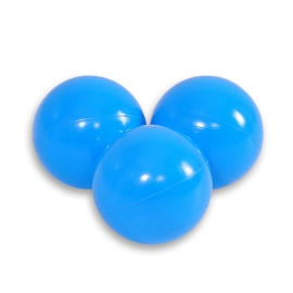 Plastic balls for the dry pool 50pcs - blue