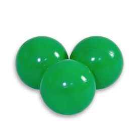 Plastic balls for the dry pool 50pcs - green