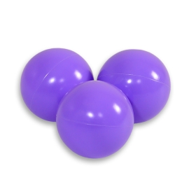 Plastic balls for the dry pool 50pcs - lawender