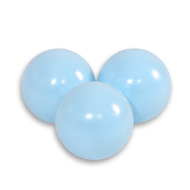 Plastic balls for the dry pool 50pcs - light blue