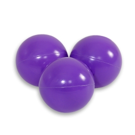 Plastic balls for the dry pool 50pcs - lilac