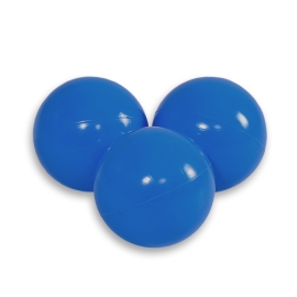 Plastic balls for the dry pool 50pcs - navy blue