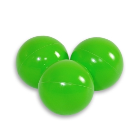 Plastic balls for the dry pool 50pcs - pistachio