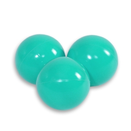 Plastic balls for the dry pool 50pcs - turquoise