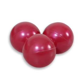 Plastic balls for the dry pool 50pcs - wine red