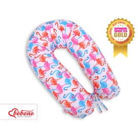 Pregnancy pillow - flamingo