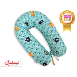 Pregnancy pillow -mint forest