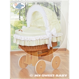 Replacement Cover set 4 pcs for Moses Masket/Wicker crib no. 58962-135 or 78962-135
