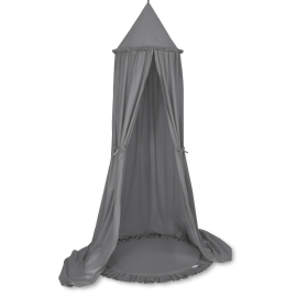 Set: Hanging canopy + Floor play mat- anthracite