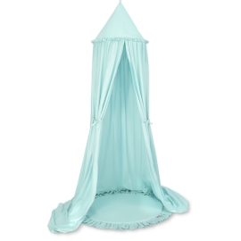 Set: Hanging canopy + Floor play mat- mint