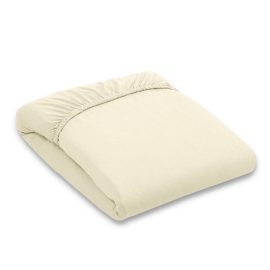 Sheet made of jersey 120x60cm- cream