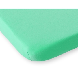 Sheet made of jersey 140x70cm- mint