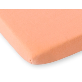 Sheet made of jersey 140x70cm- orange